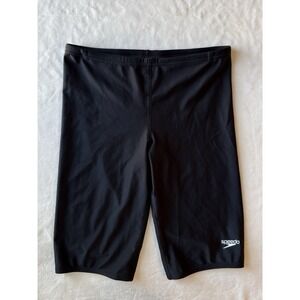 Speedo Black LT Shorts Mens Size 32 Running Sport Athletic Biking Track